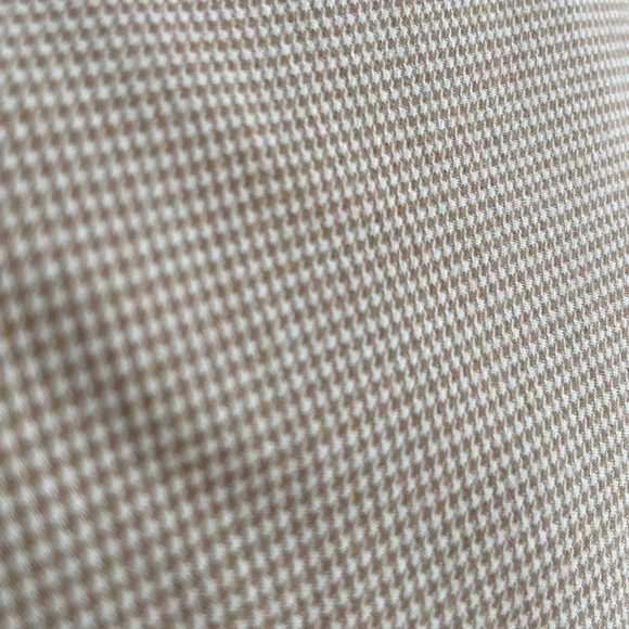 Ralph Lauren POLO Golf Vintage Tan & Cream Houndstooth Cotton Jacket Mens Size L - Picture 14 of 14